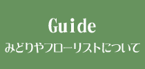 Guide みどりやフローリストについて